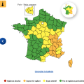 Vigilance Orange Canicule en France