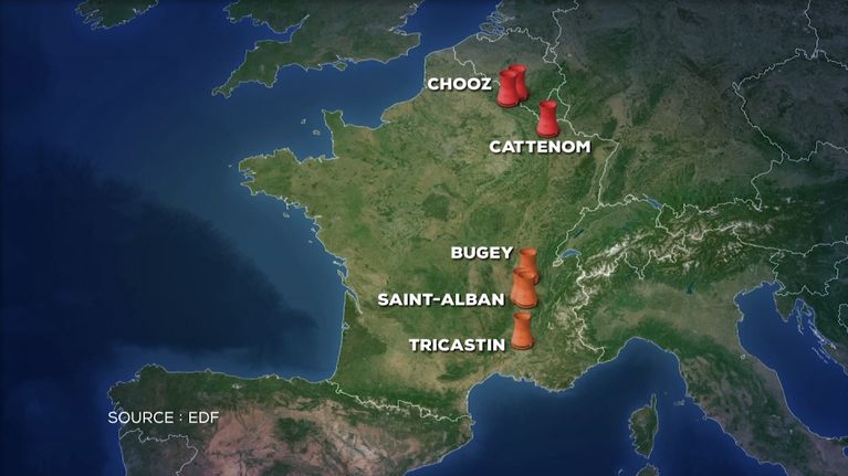 c93915b1-8d47-4713-bcf3-8c00ce395aa6 La situation des réacteurs nucléaires en France face aux fortes chaleurs