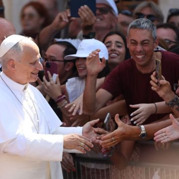 Religion: Pope Leo XIV Meets with Young People Participating in the "GO! Franciscan Youth Meeting 2026" La visite du Pape Léon XIV à Assise pour le rassemblement de la jeunesse franciscaine