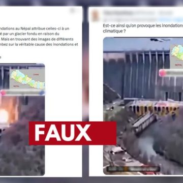 L&rsquo;origine des inondations au Népal remise en question par une fausse vidéo