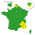 Météo : Vigilance jaune « pluie-inondation » dans dix départements