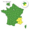 Vigilance Jaune pour Dix Départements en raison des Pluies et Inondations