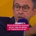 Bruno Retailleau propose d&rsquo;ajuster l&rsquo;âge de départ à la retraite selon l&rsquo;espérance de vie