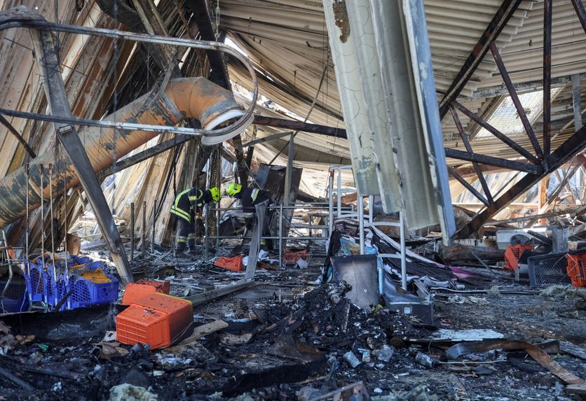 Aftermath of a Russian drone attack in Kryvyi Rih La Russie Intensifie ses Frappes sur l’Ukraine