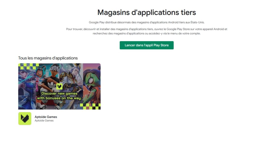Google ouvre Android aux magasins d&rsquo;applications alternatifs
