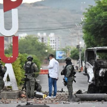 eb538fe4-845c-46d6-ac0b-9687dda09fd8 Explosion d’un camion piégé en Colombie avant l’investiture présidentielle