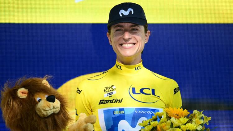 f0323611-504a-4e06-ba1f-abdb3f8b0221 Marlen Reusser prend le maillot jaune après la 4e étape du Tour de France Femmes 2026