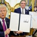 Changement de nom du lac Ontario par Donald Trump