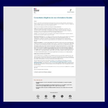 Cyberattaque et vol de données du fisc : Informations pour les victimes