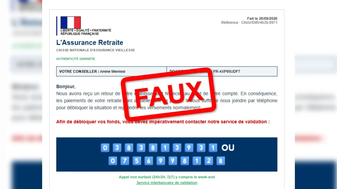 0abdc769-4e75-4db8-a914-5a57f146cdbc Alerte de Fraude: Emails Usurpant la CNAV