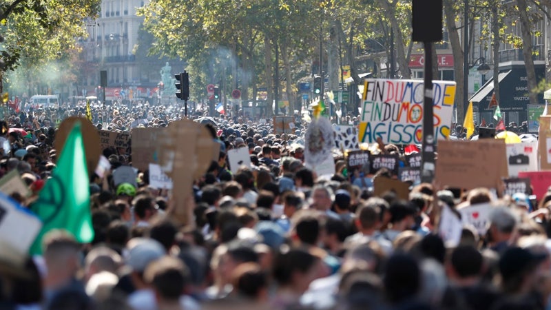 1b32e7fc-5876-4c02-a4fe-e73cb97b70ff Les marches pour le climat en France et leurs revendications