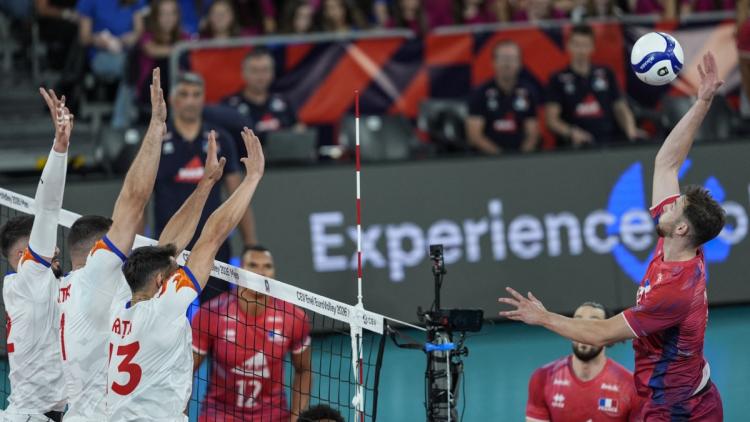 2690301f-f46f-4d1e-be99-98e3c6eb7a5b L’équipe de France en quarts de finale du Championnat d’Europe de volley 2026
