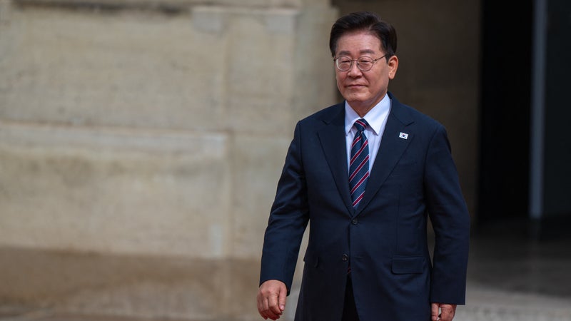 398c08b7-b229-4126-8ddd-1b5684920f92 Le président sud-coréen et la question des sanctions contre la Corée du Nord