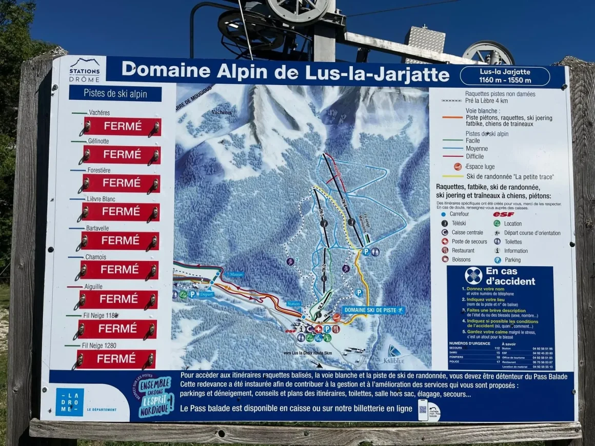 La fin du ski alpin à Lus-la Jarjatte : entre réchauffement climatique et déception locale