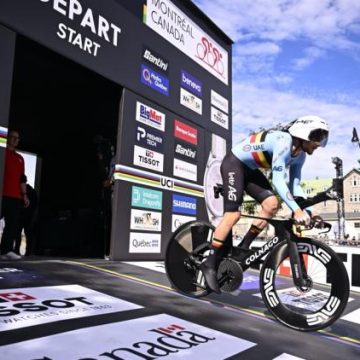 Evenepoel remporte le contre-la-montre mondial pour la quatrième fois