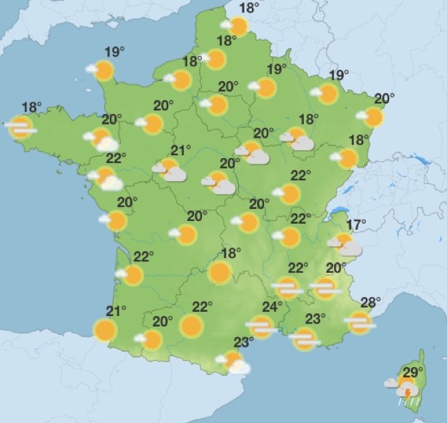6550635f-eb4f-45fb-a183-a04ababf2b05 Fin de l’épisode de canicule dans le Sud-Est de la France