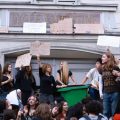 Blocages et tensions dans les lycées lors de la mobilisation de la fonction publique
