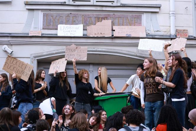 a25c7f88-7173-403f-979c-c99643ec649f Blocages et tensions dans les lycées lors de la mobilisation de la fonction publique