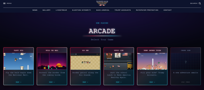 a9712d04-f82d-4a59-b675-68a91bceb0c5 Controverse autour du jeu « Build the Wall » retiré du site du gouvernement américain