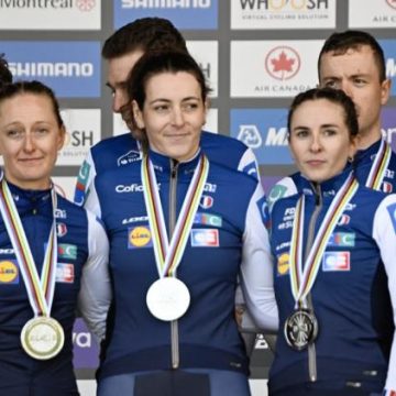 Les Bleus décrochent à nouveau l&rsquo;argent lors du relais mixte