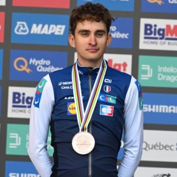Paul Seixas remporte la médaille de bronze au contre-la-montre
