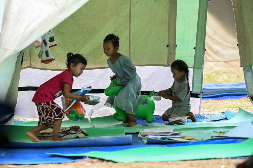 bb46687b-5624-4549-95e8-e51b641323b3 Les enfants népalais face aux défis après les inondations