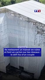 Un couple transforme un manoir en ruine en succès sur les réseaux sociaux