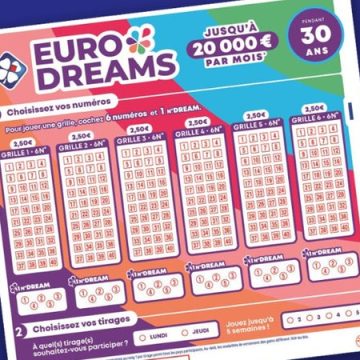 EuroDreams : Résultats du Tirage du 3 Septembre 2026