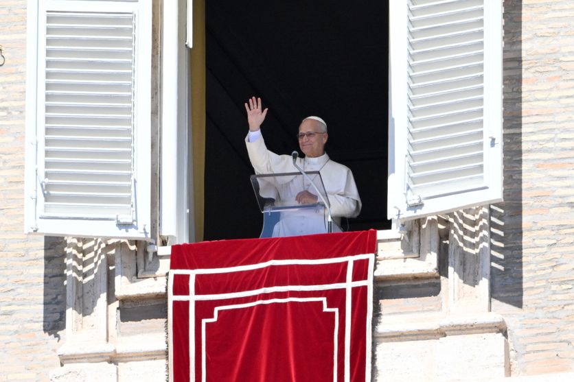 VATICAN-POPE-ANGELUS Le Pape Léon XIV Rend Hommage aux Victimes du 11 Septembre