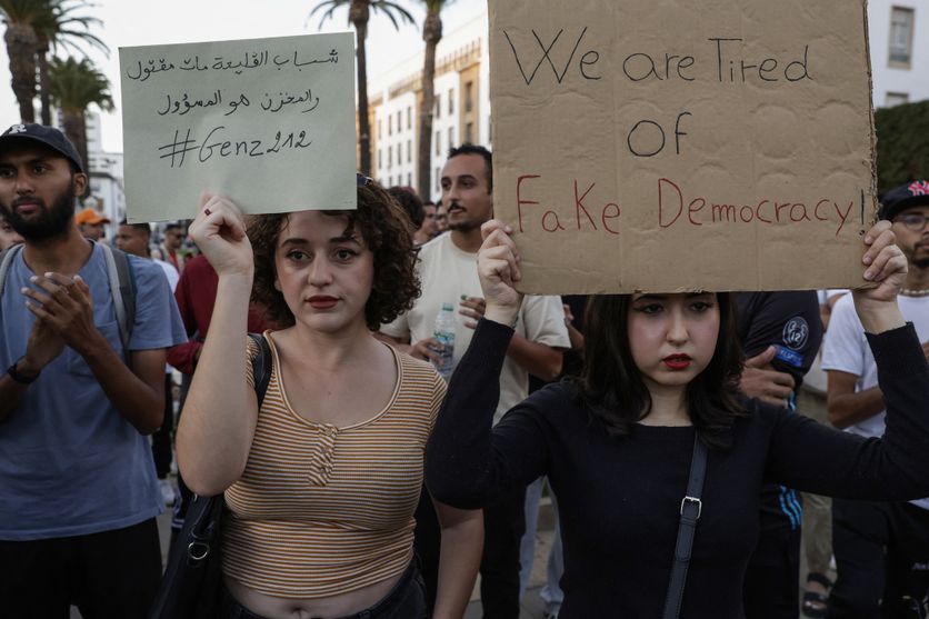 MOROCCO-PROTEST-ECONOMY Mobilisation de la jeunesse marocaine : entre espoirs et désillusions