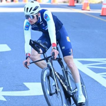 Paul Seixas remporte la médaille de bronze au contre-la-montre