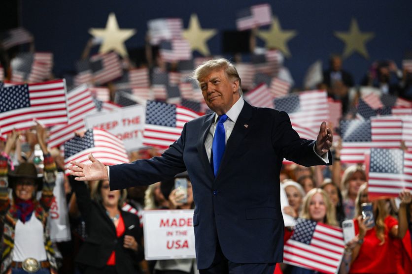 Republican National Midterm Convention in Dallas Donald Trump promet des incitations pour les élections de mi-mandat