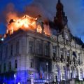 Incendies et dégradations lors des manifestations en France