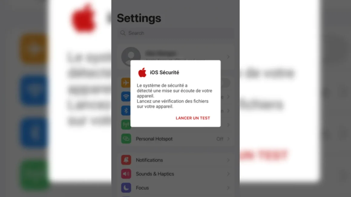 14ecb56e-b6a1-4bd7-8fd0-4bd4244c9f51 Attention aux notifications de sécurité frauduleuses sur iPhone