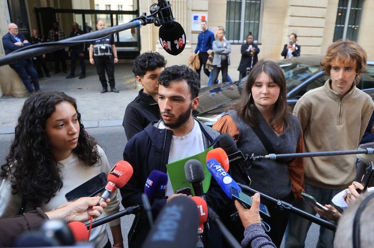 FRANCE-POLITICS-EDUCATION-STUDENTS Mobilisation des jeunes : les figures de la colère lycéenne et étudiante en France