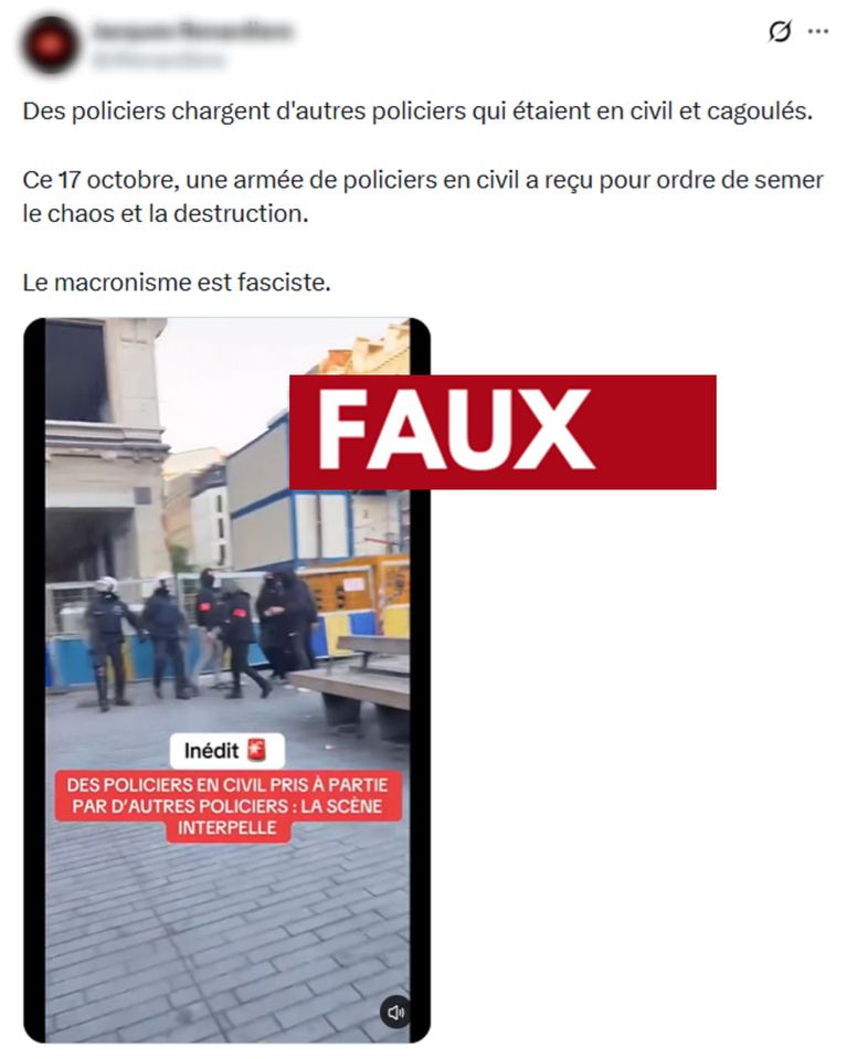 3b8b97a4-49b7-4dce-a7a4-711f7b34c89a Clarification autour d’une vidéo de manifestation du 17 octobre