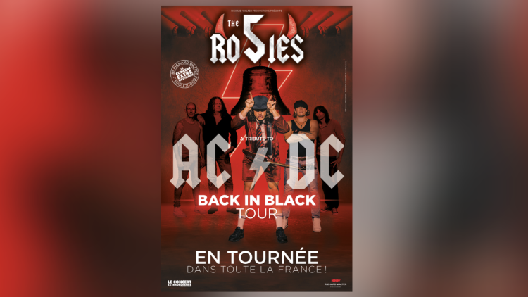 44e43727-b3ba-444a-b723-b188b0bdb98d Les 5 Rosies font revivre AC/DC avec le «Back in Black Tour»