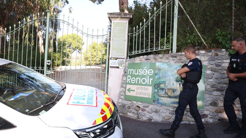 4586eef2-3be8-4889-be9d-0e5657d285f9 Arrestation du principal suspect du vol de tableaux de Renoir