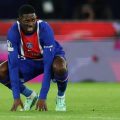 Ousmane Dembélé quitte le terrain prématurément lors du match PSG-FC Barcelone