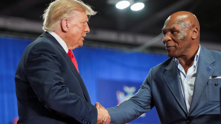 9123fcb5-0c20-439c-8567-d7df25212c3b Mike Tyson remet une lettre de Sean «Diddy» Combs à Donald Trump