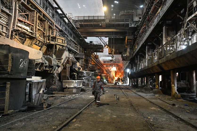 Ukraine, Zaporijjia, l'usine métallurgique Zaporijstal, 13/11/2024 L’Impact de la Guerre sur l’Usine Métallurgique de Zaporijjia