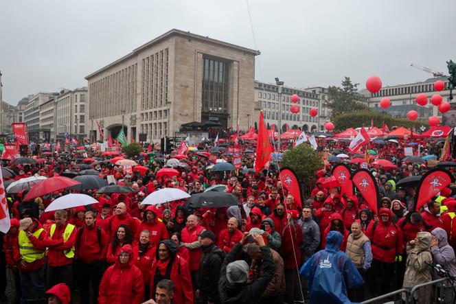 acfe0f26-288a-42bc-8235-9cb696a51829 Manifestations contre les mesures socio-économiques en Belgique