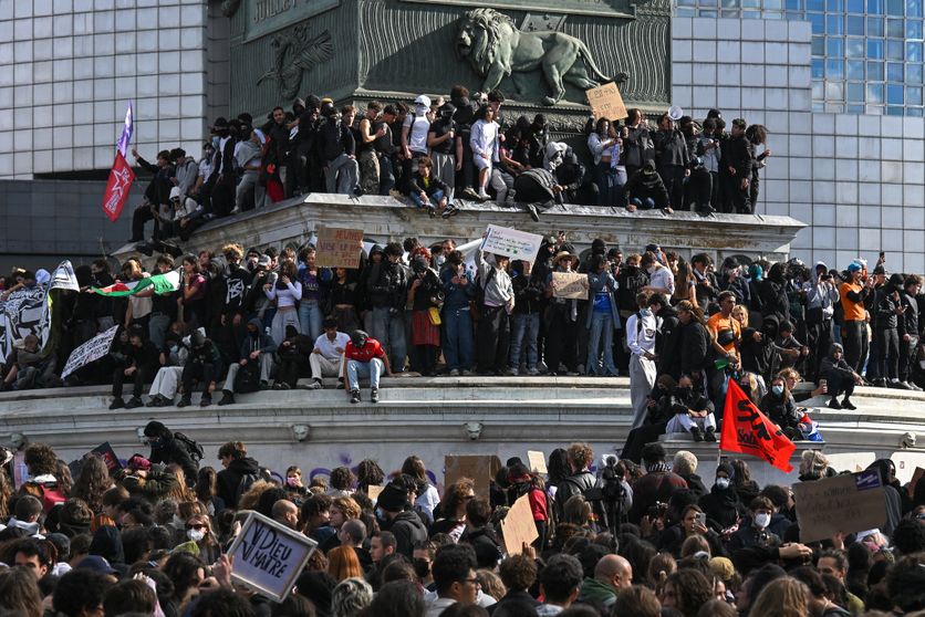 Mobilisation des Etudiants à la Bastille, le 8 Octobre 2026 Mobilisation lycéenne en France : Fermetures et mesures du gouvernement