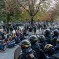 Manifestations lycéennes et tensions en France