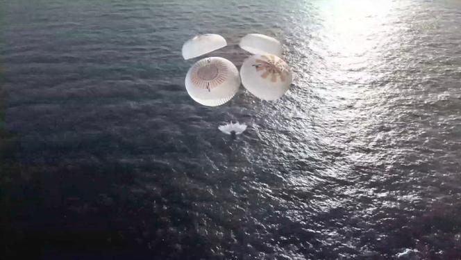 c6eaa701-40fa-407f-b81e-c7e9a2d4c34f Retour sur Terre de Sophie Adenot après un vol spatial record