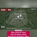 Des premiers couvre-feux entrent en vigueur ce lundi soir dans plusieurs villes de France