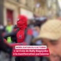 Participation de Bally Bagayoko aux Manifestations de Lycéens à Paris