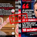 Circulation de fausses citations ministérielles sur les réseaux sociaux