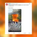 Incendie au lycée Nelson-Mandela de Nantes pendant une manifestation étudiante