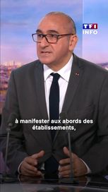 f2c2176b-f86a-4ebb-be95-3a91db3db4f1 Réaction de Laurent Nuñez sur les interpellations lors des blocus de lycées